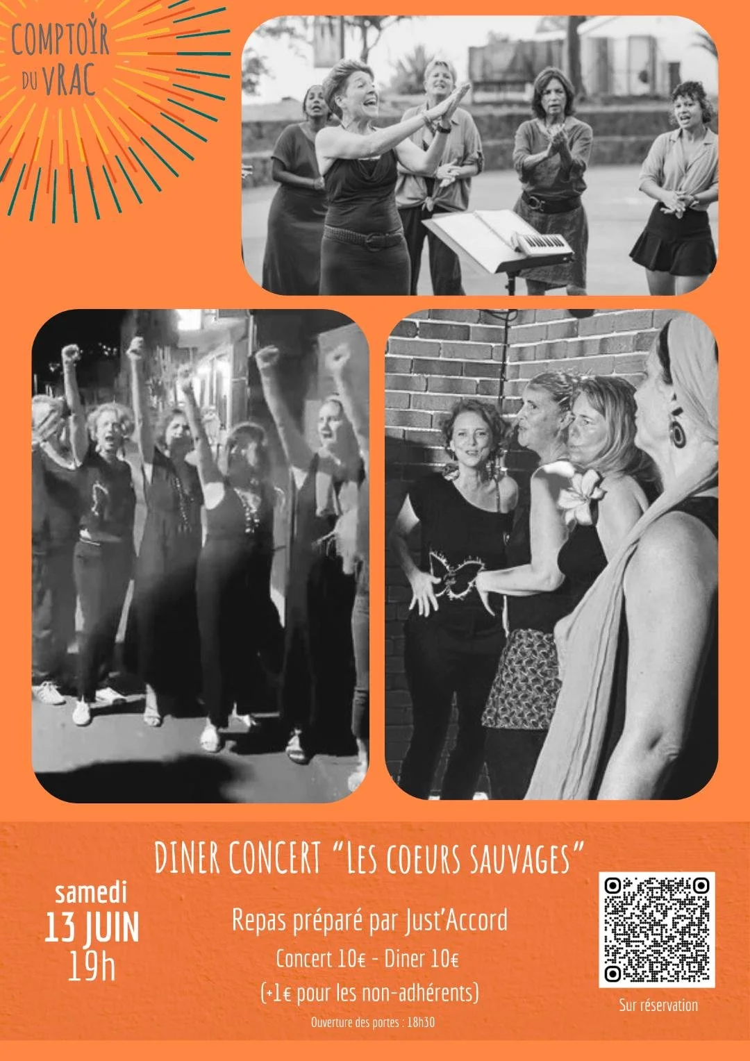 MUSIQUES DU MONDE / LES COEURS SAUVAGES (10-11-20-21€)