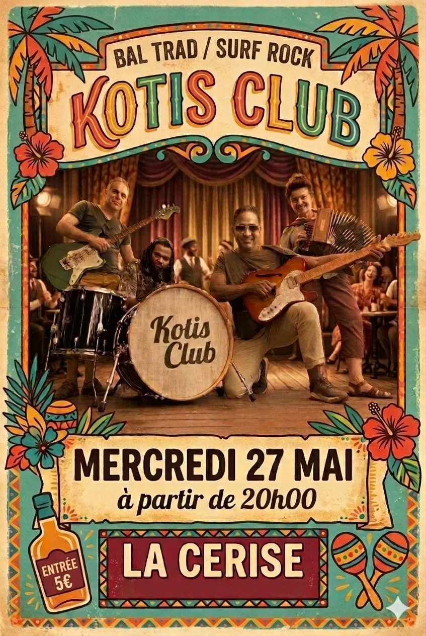 SURF ROCK 60'S / KOTIS CLUB (GRATUIT)