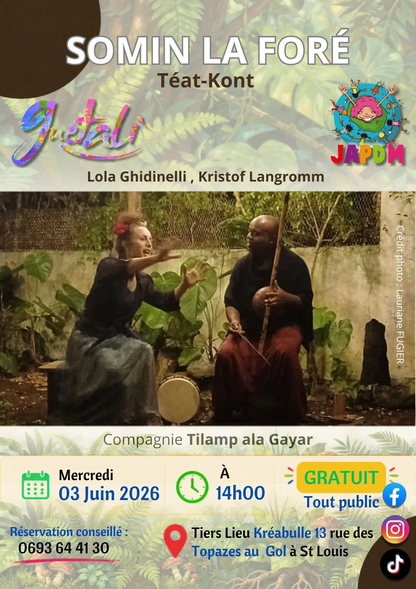 CIE TILAMP ALA GAYAR / SOMIN LA FORÉ (GRATUIT)
