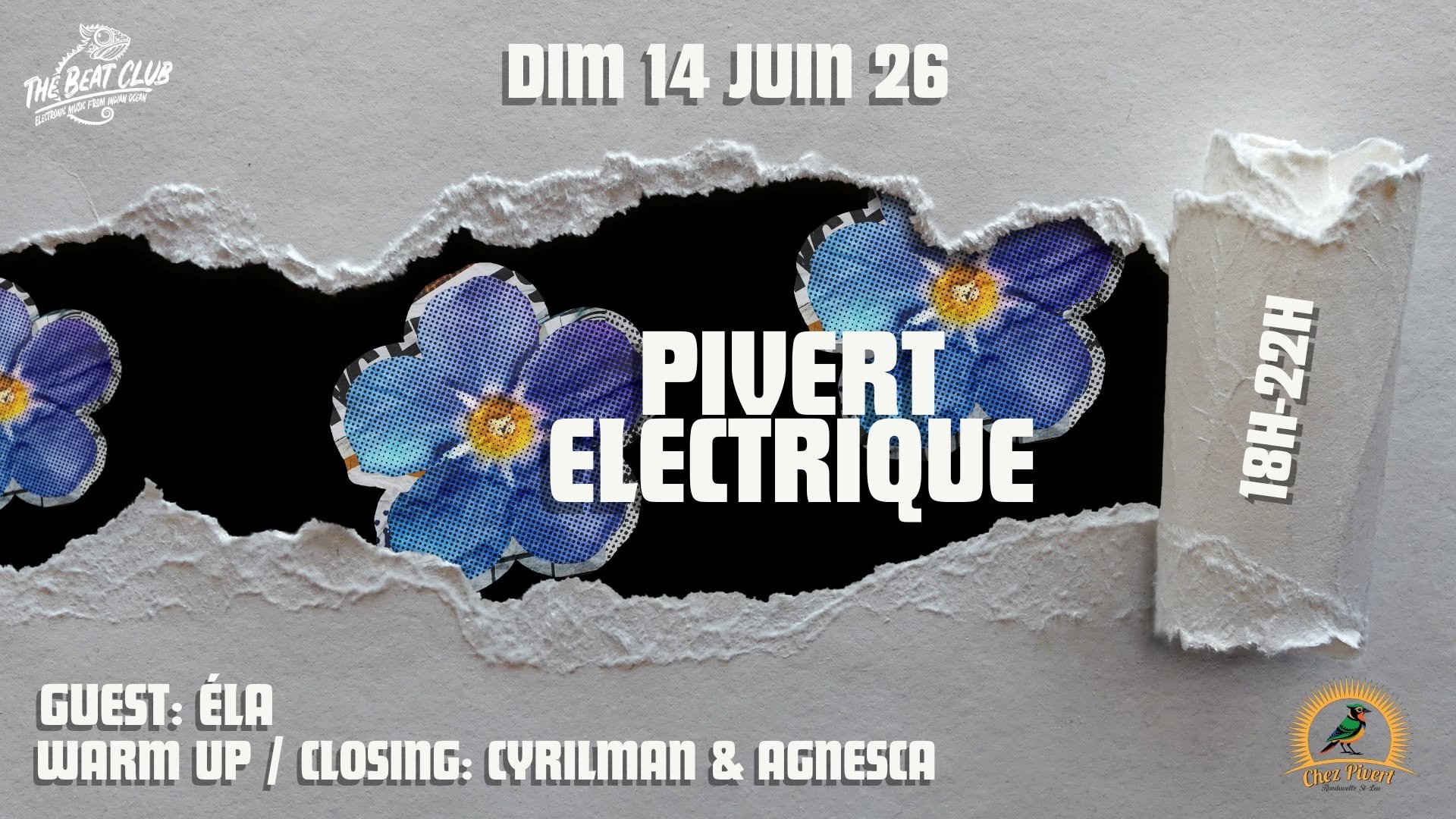 LE PIVERT ÉLECTRIQUE / ÉLA + THE BEAT CLUB (GRATUIT)