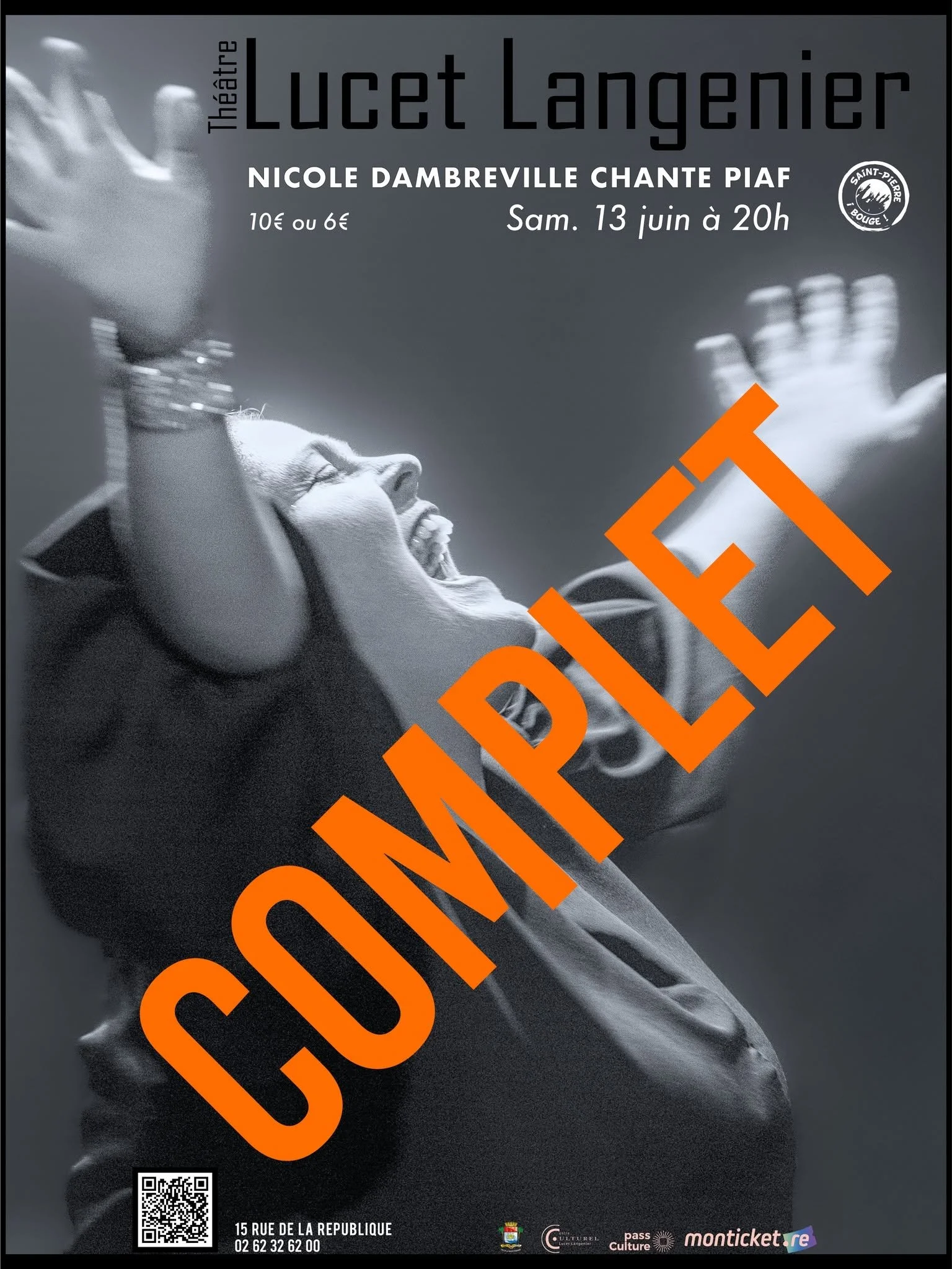 CHANSON FRANÇAISE / NICOLE DAMBREVILLE CHANTE PIAF (COMPLET)