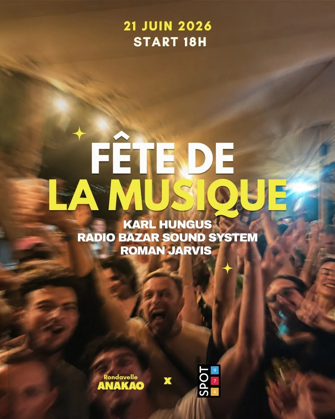 FÊTE DE LA MUSIQUE À LA RONDAVELLE ANAKAO (GRATUIT)