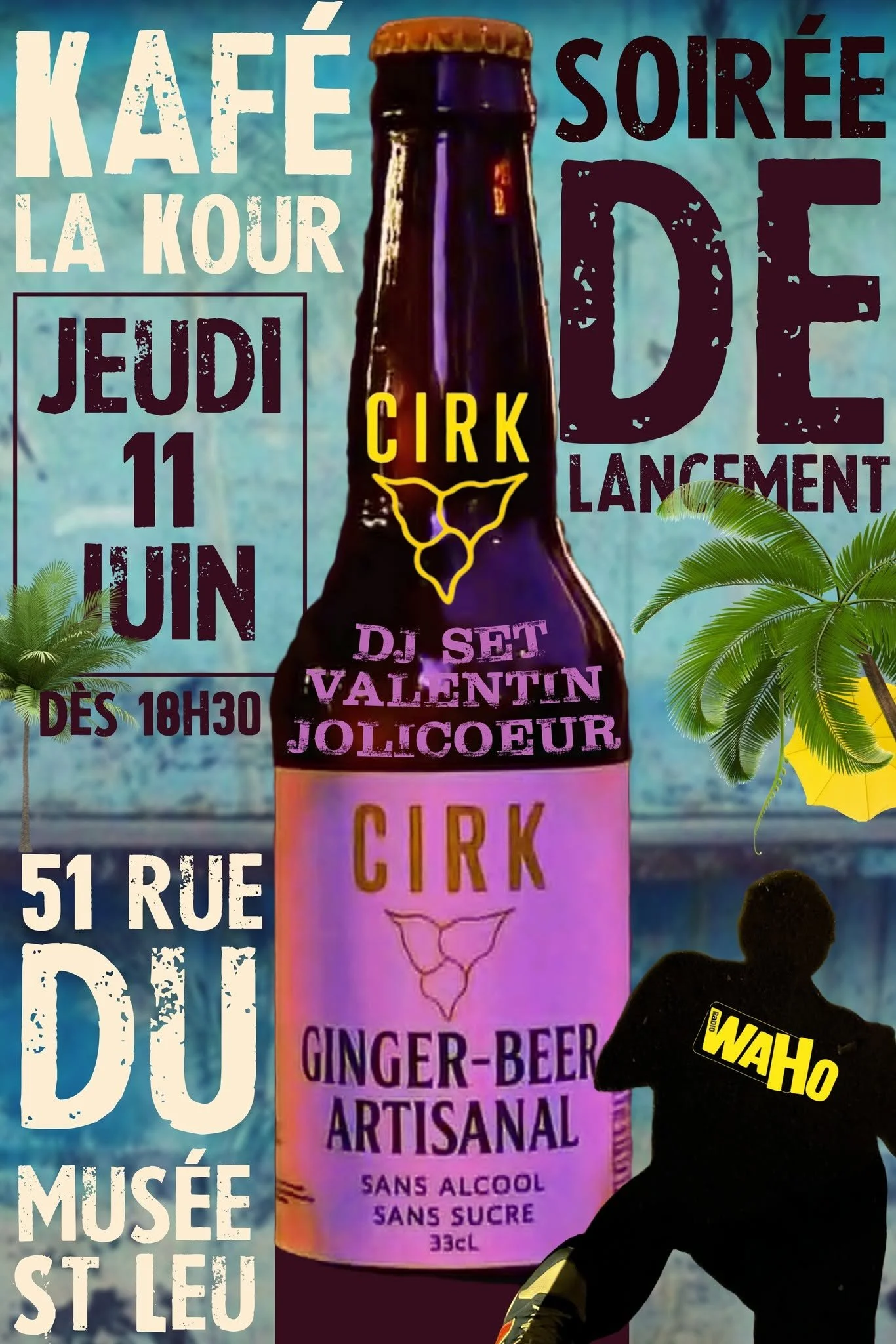 VALENTIN JOLICOEUR / RADIO WAHO LIVE (GRATUIT)