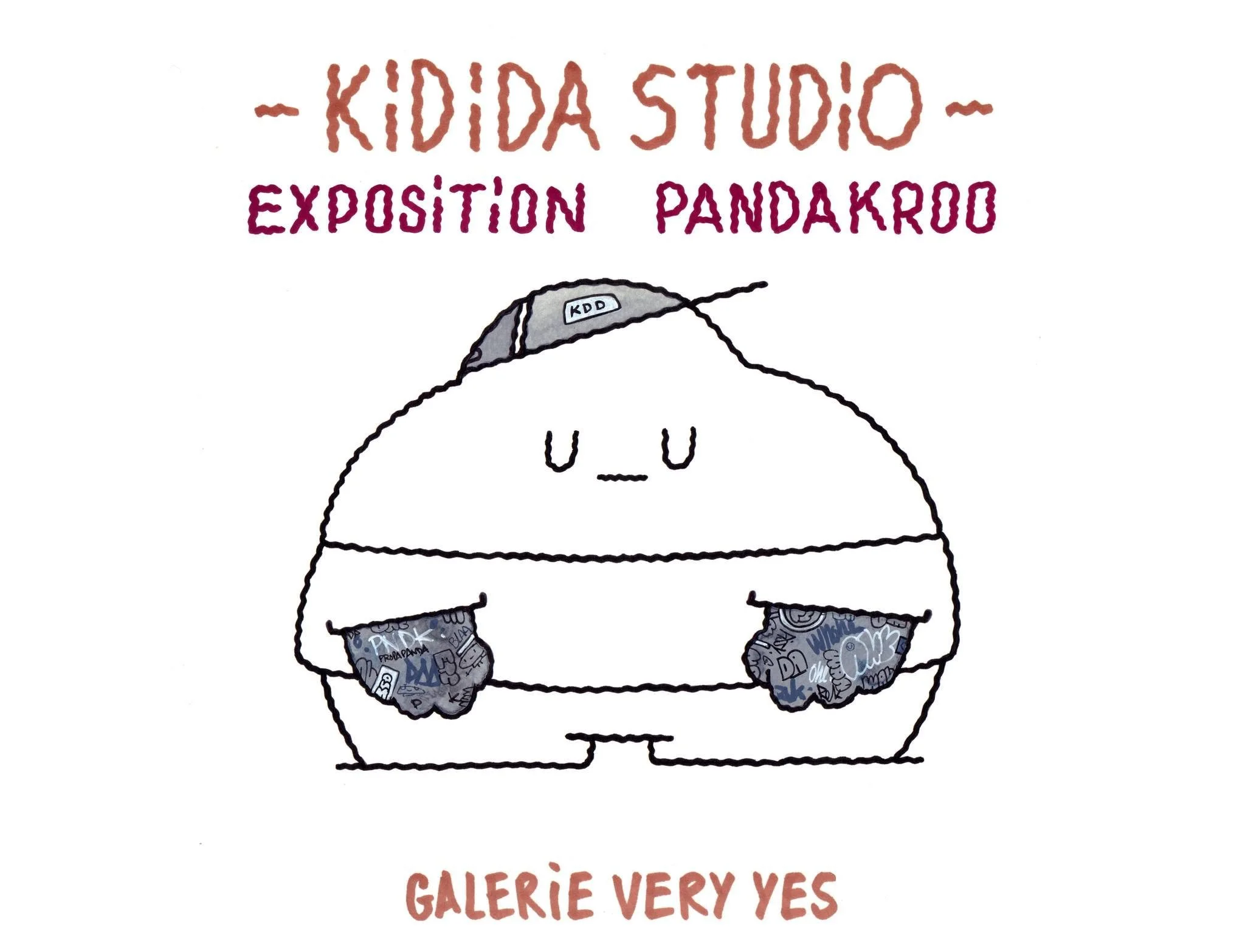 VERNISSAGE / PANDAKROO / KIDIDA STUDIO (GRATUIT)