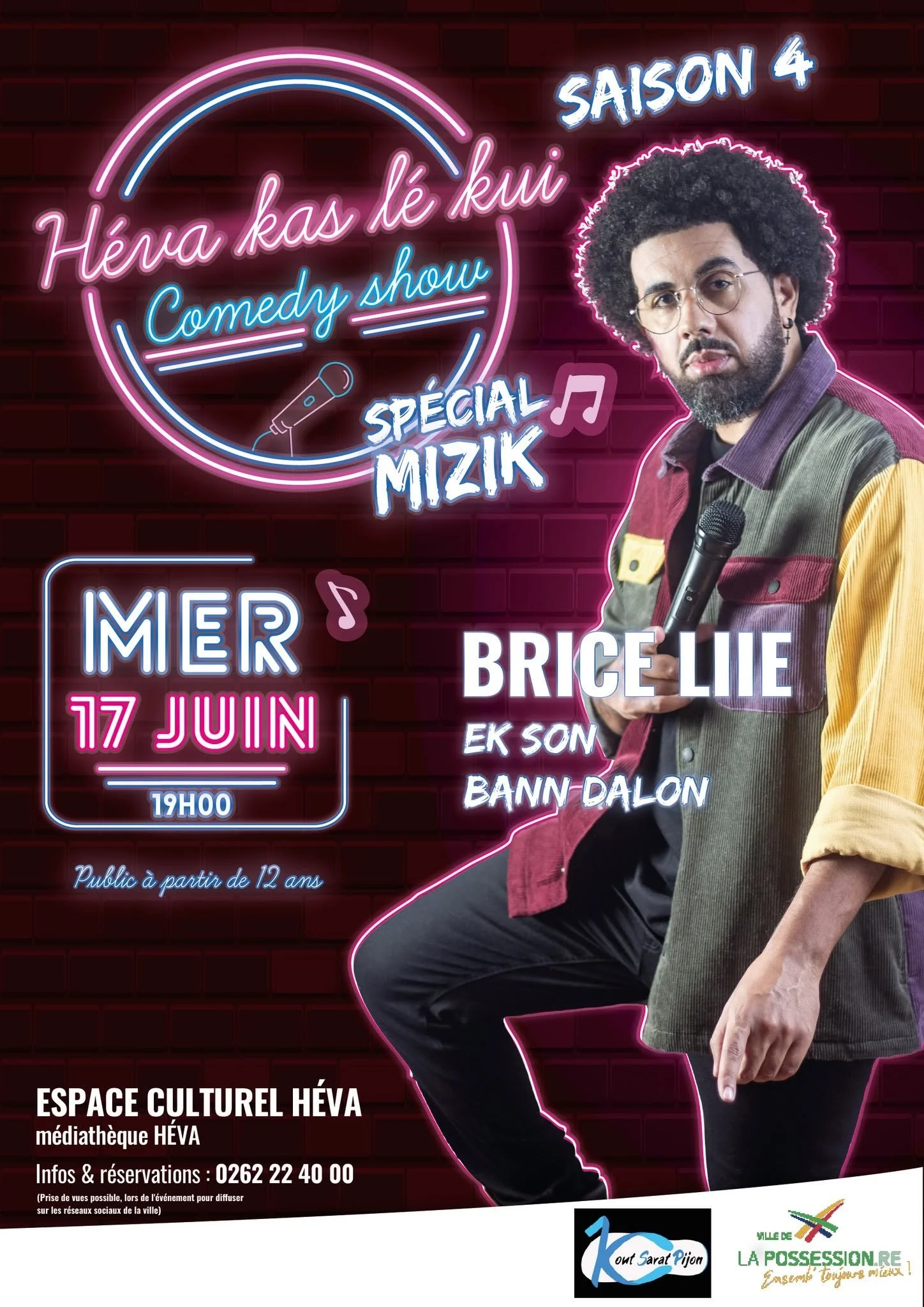 BRICE LIIE (GRATUIT SUR RÉSERVATION)