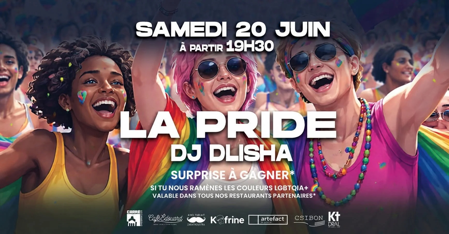 DJ -D-LISHA / LA PRIDE (GRATUIT)