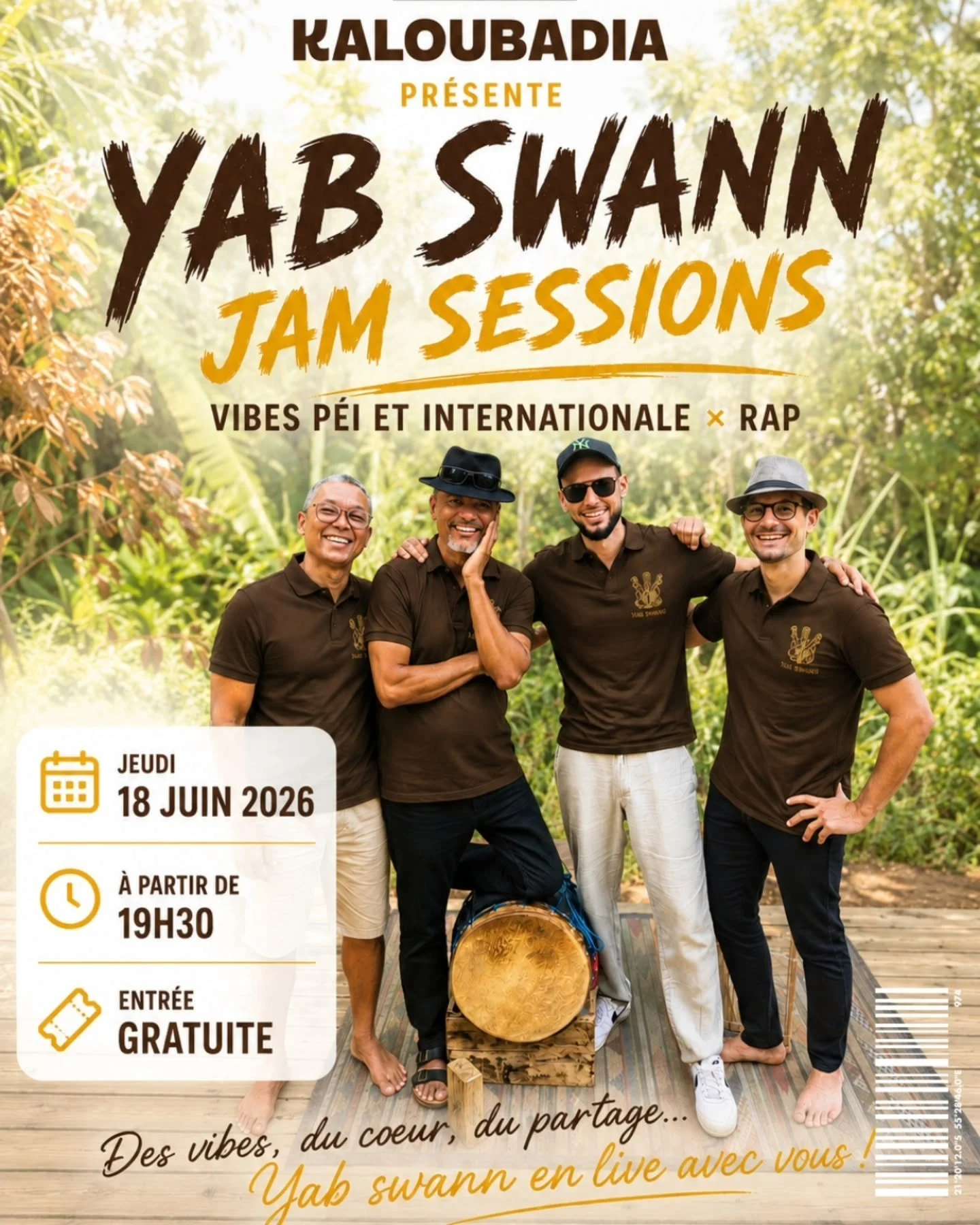 RAP + VIBES PÉI / YAB SWANN (GRATUIT)