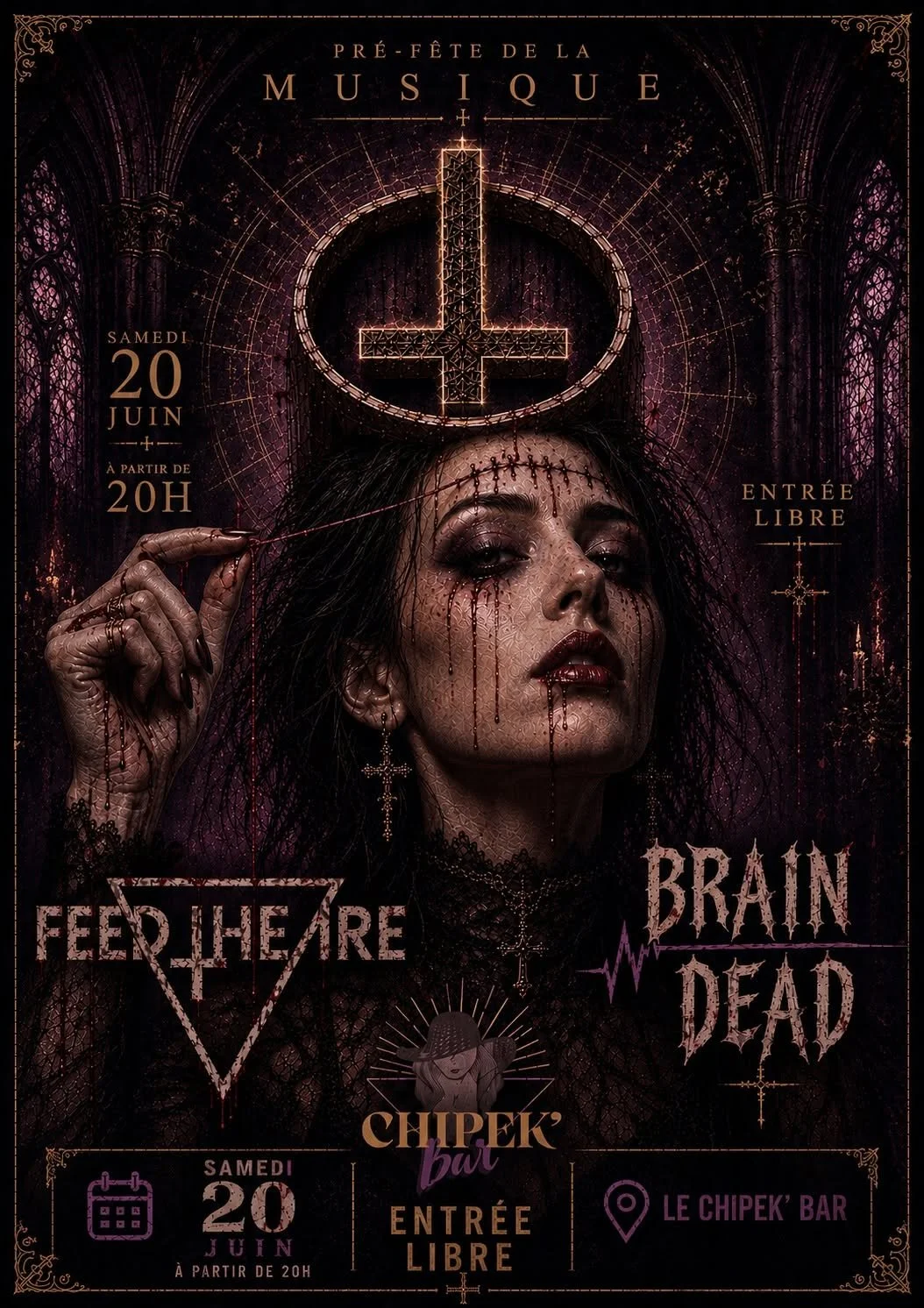 METAL / FEED THE IRE + BRAINDEAD (PRIX LIBRE)