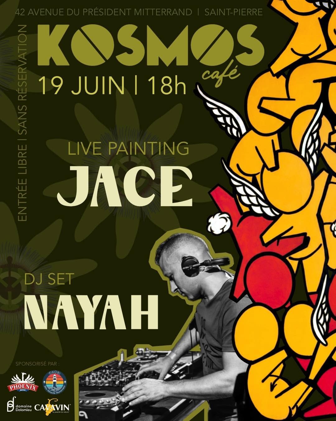 LIVE PAINTING / NAYAH + JACE (GRATUIT)