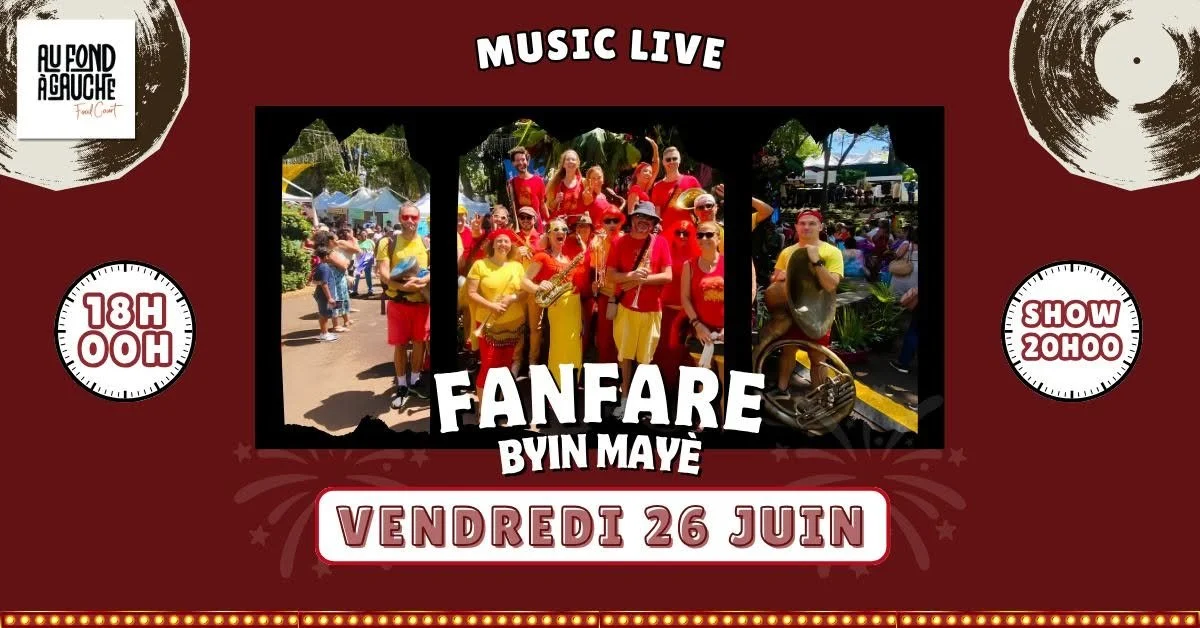 LA FANFARE BYIN MAYÉ (GRATUIT)