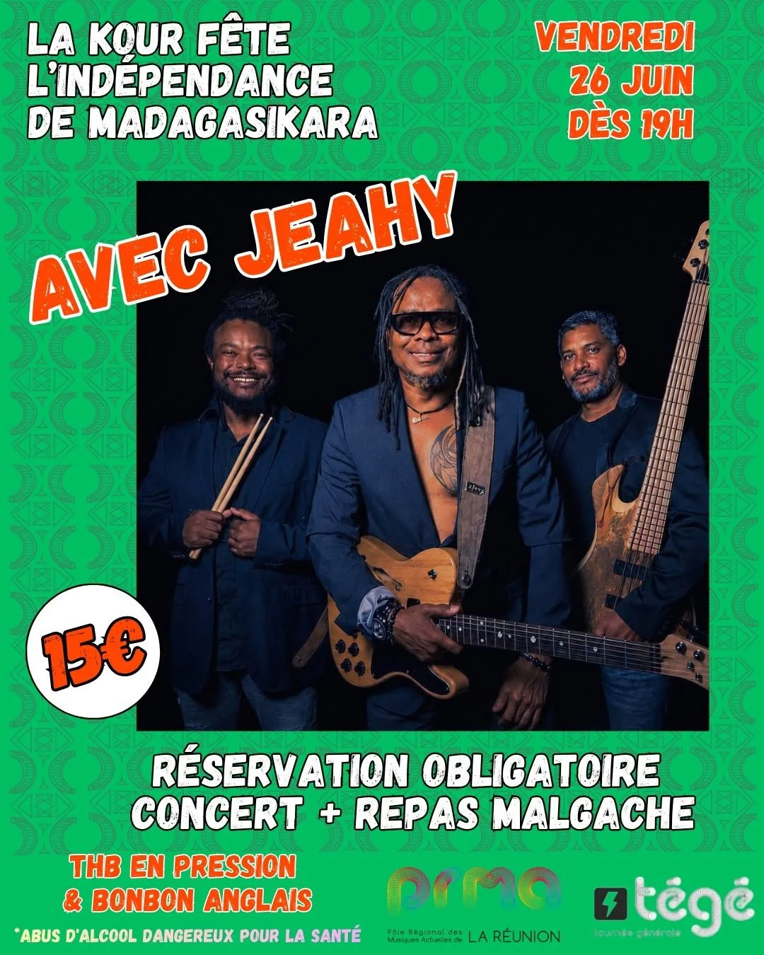LA KOUR FÊTE DE L'INDÉPENDANCE DE MADAGASIKARA / JEAHY (15€)