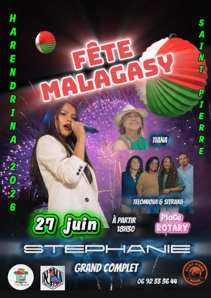 FÊTE MALAGASY À SAINT PIERRE (GRATUIT)