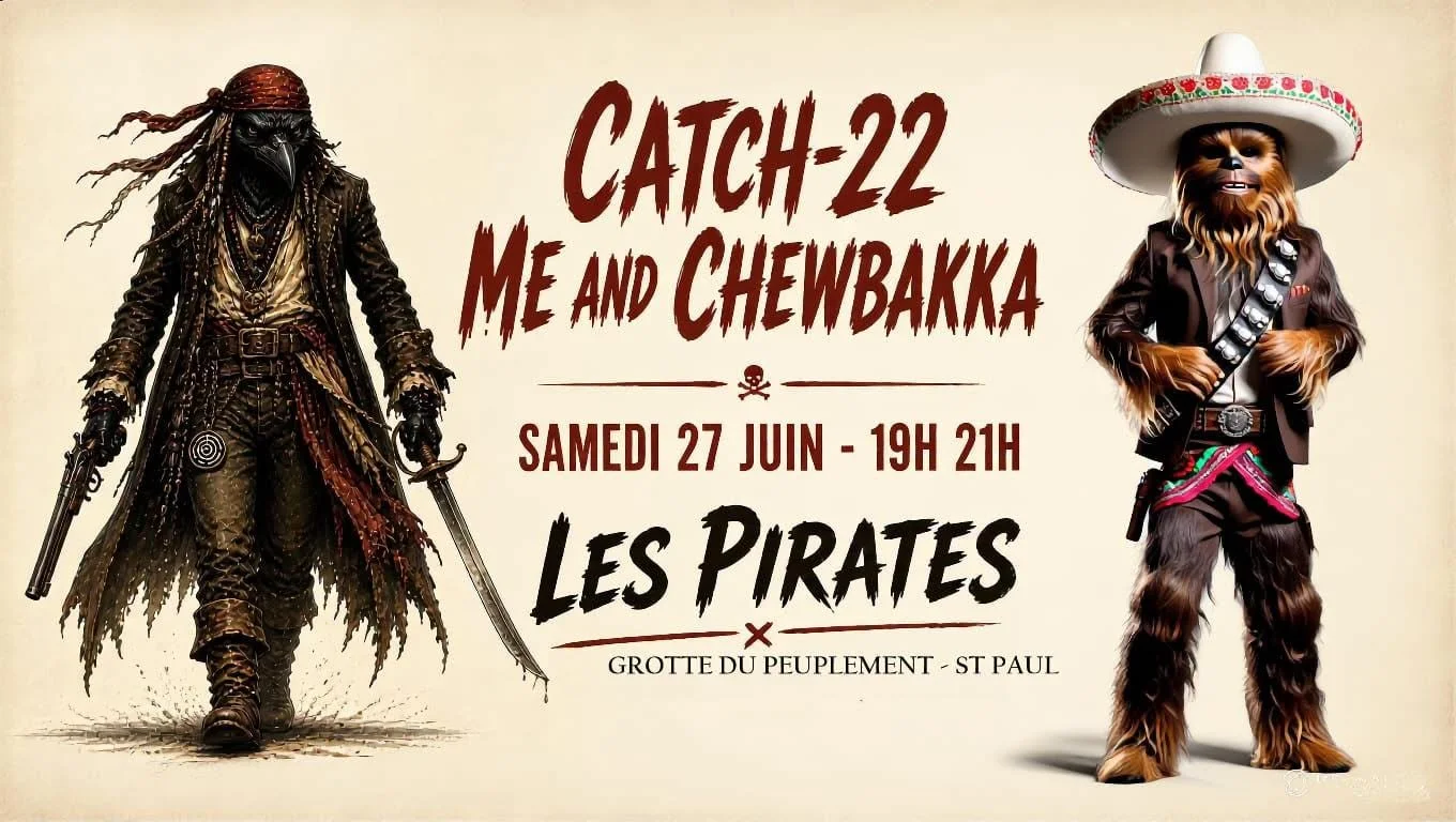 INDIE POP ROCK / ME AND CHEWBAKKA + CATCH-22 (GRATUIT)