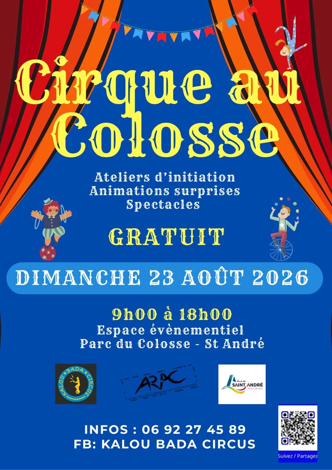 KALOU BADA CIRCUS / CIRQUE AU COLOSSE (GRATUIT)