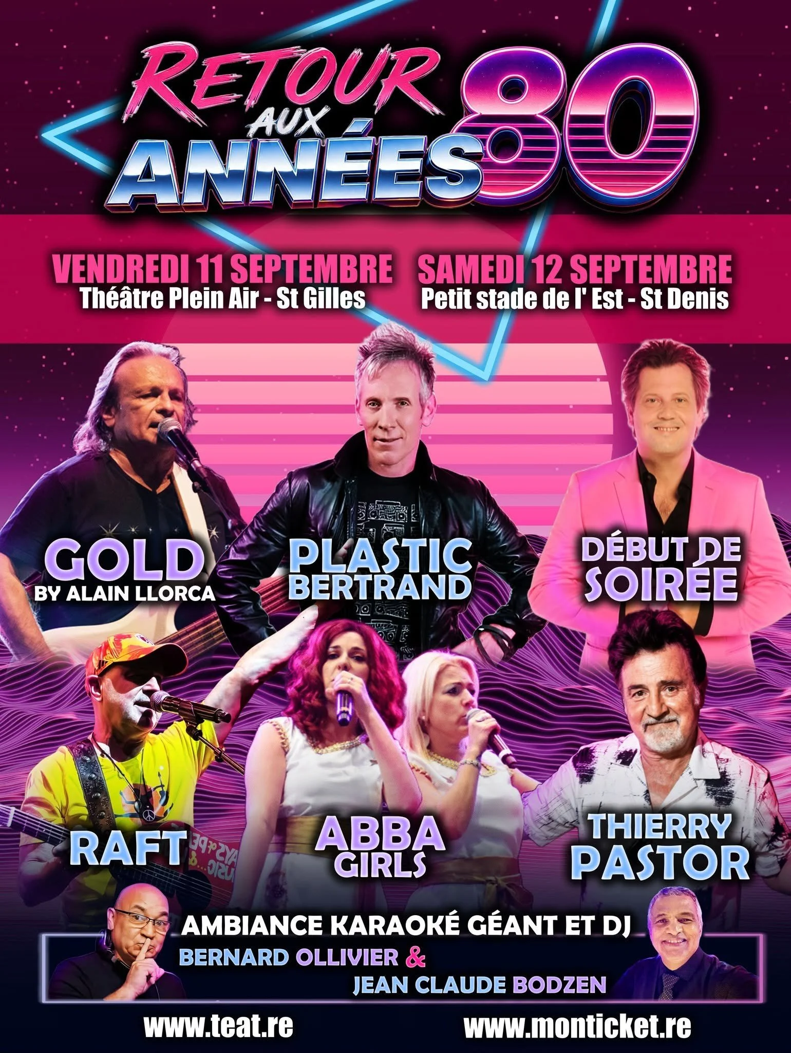RETOUR AUX ANNÉES 80 (50€)