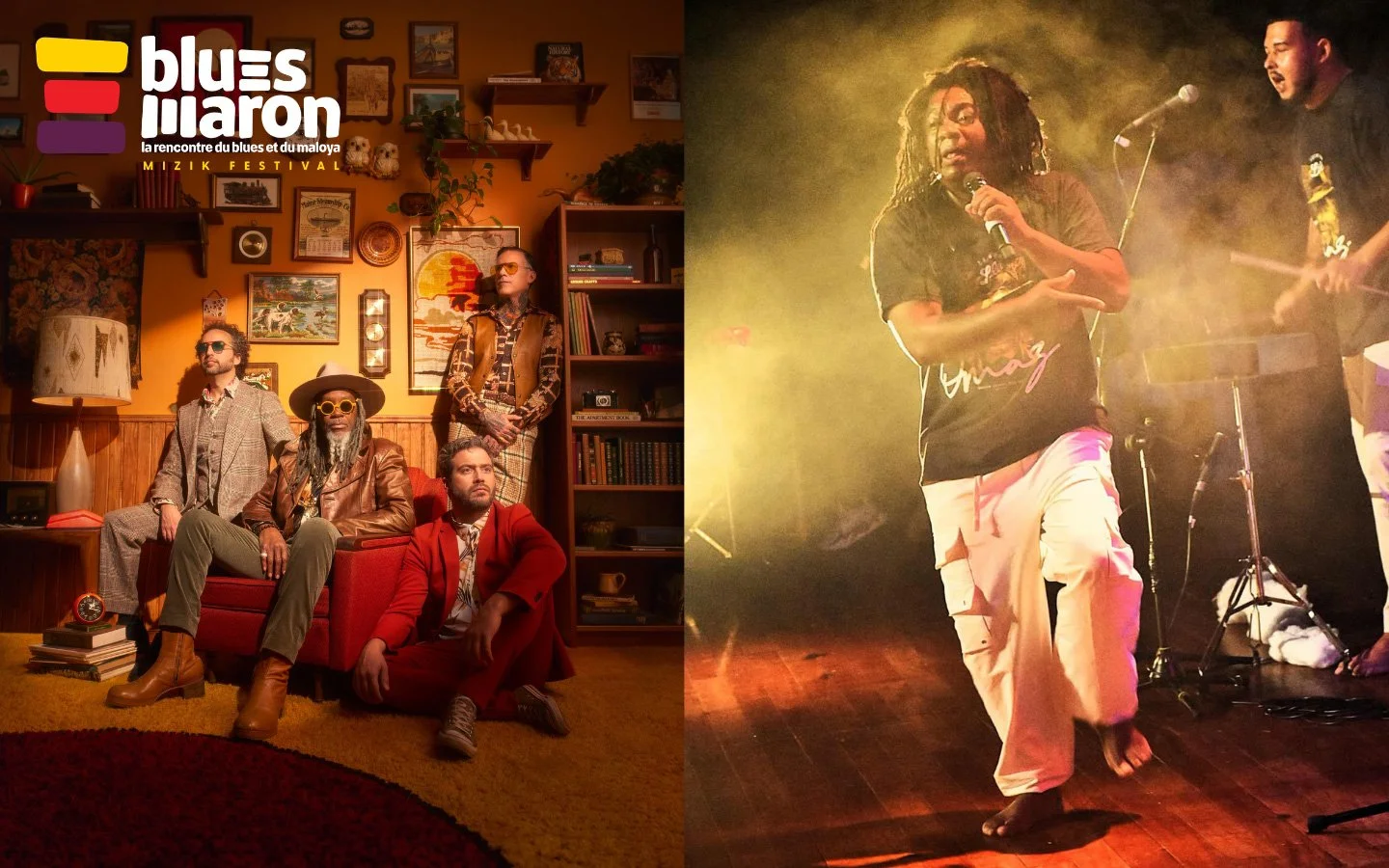 BLUES MARON FESTIVAL / THE BROOKS + TINOM LÉLÉ (12-20€)