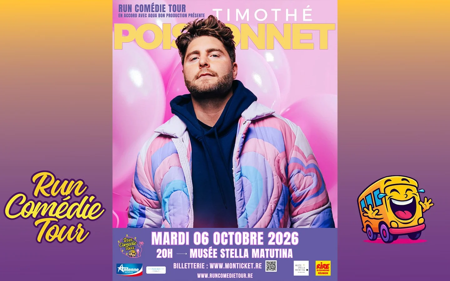 RUN COMÉDIE TOUR / TIMOTHÉ POISSONNET (41-43-46€)