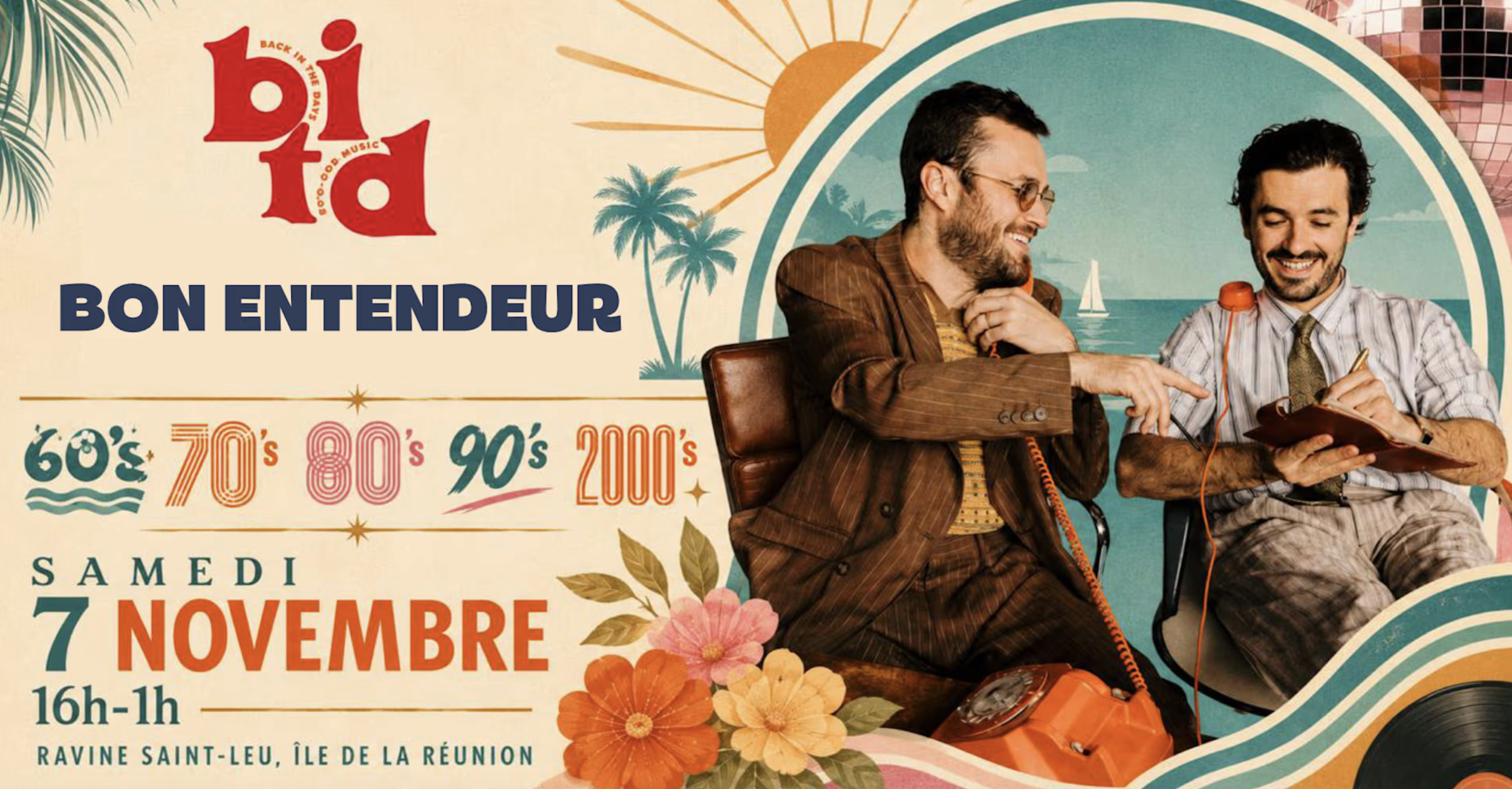BACK IN THE DAYS FESTIVAL / BON ENTENDEUR + DJ LOCAUX (21-42€)