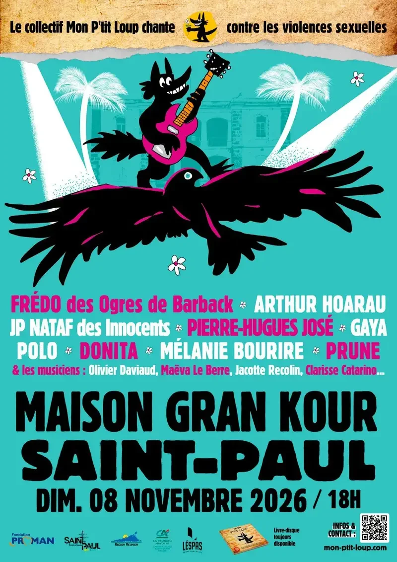 CONCERT SOUTIEN / ASSOCIATION MON P'TIT LOUP (10-15€)