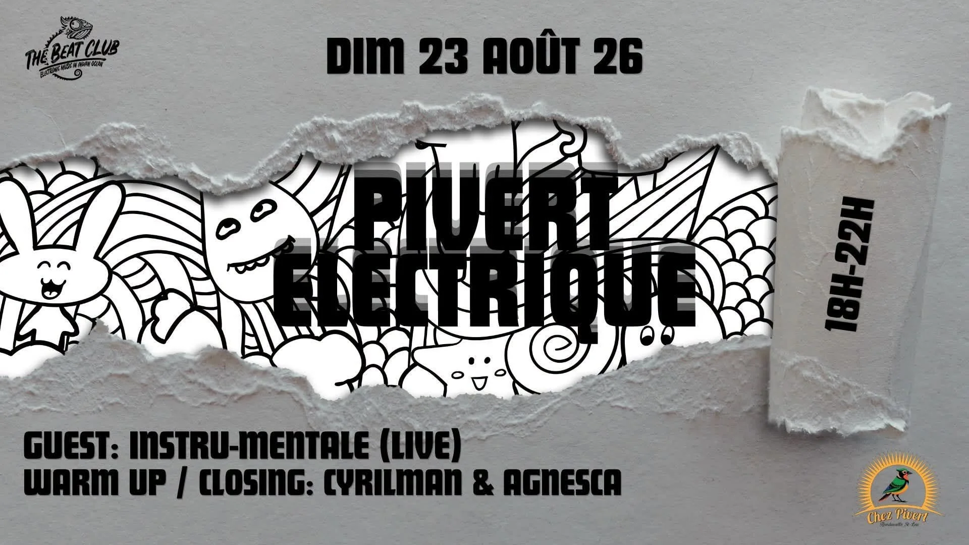 LE PIVERT ÉLECTRIQUE #24 / INSTRU MENTALE LIVE (GRATUIT)