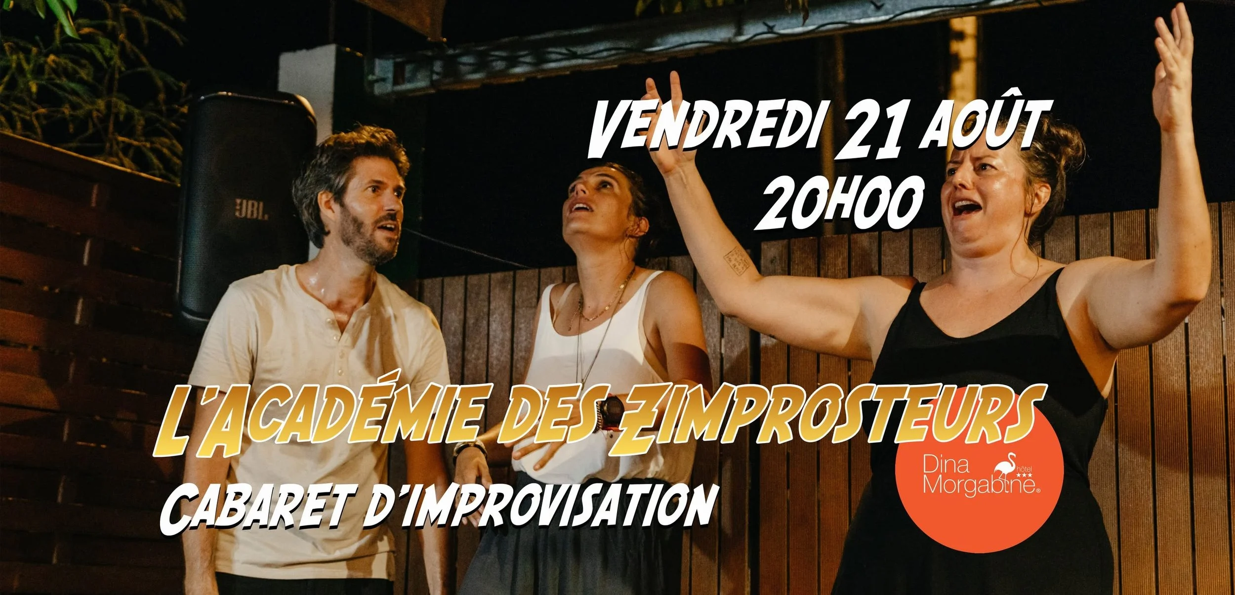 L'ACADÉMIE DES ZIMPROSTEURS / CABARET D'IMPROVISATION (PRIX LIBRE)