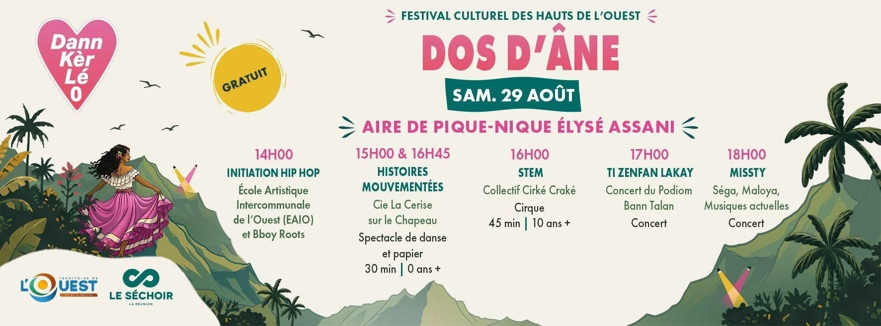 FESTIVAL DANN KER LÉ O À DOS D'ÂNE (GRATUIT)