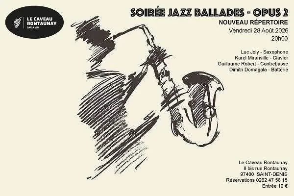 JAZZ AU CAVEAU / JAZZ BALLADES - OPUS 2 (10€)