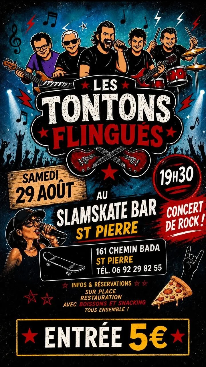 ROCK / LES TONTONS FLINGUÉS (5€)