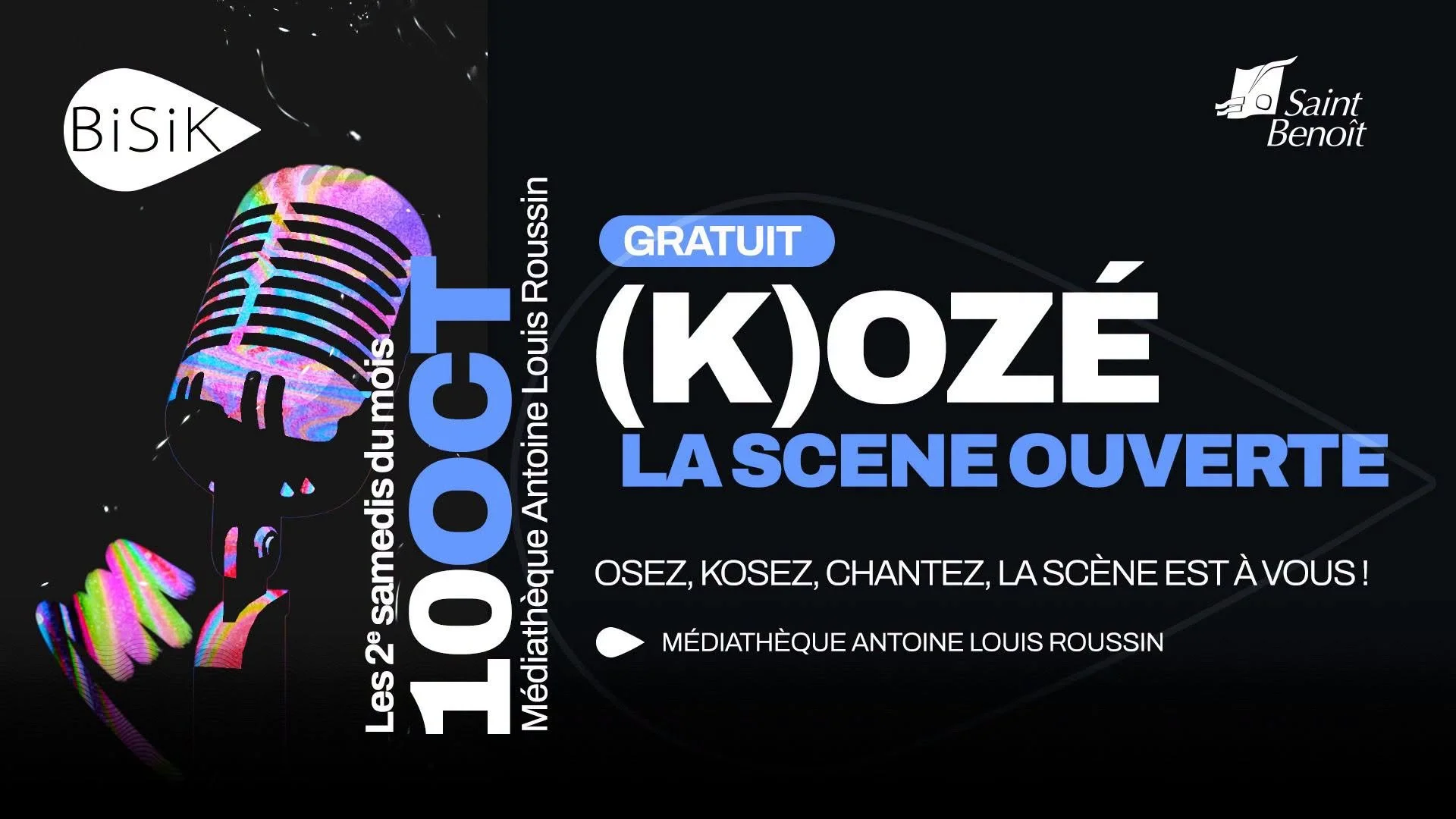 (K)OZÉ - LA SCÈNE OUVERTE DU BISIK (GRATUIT)