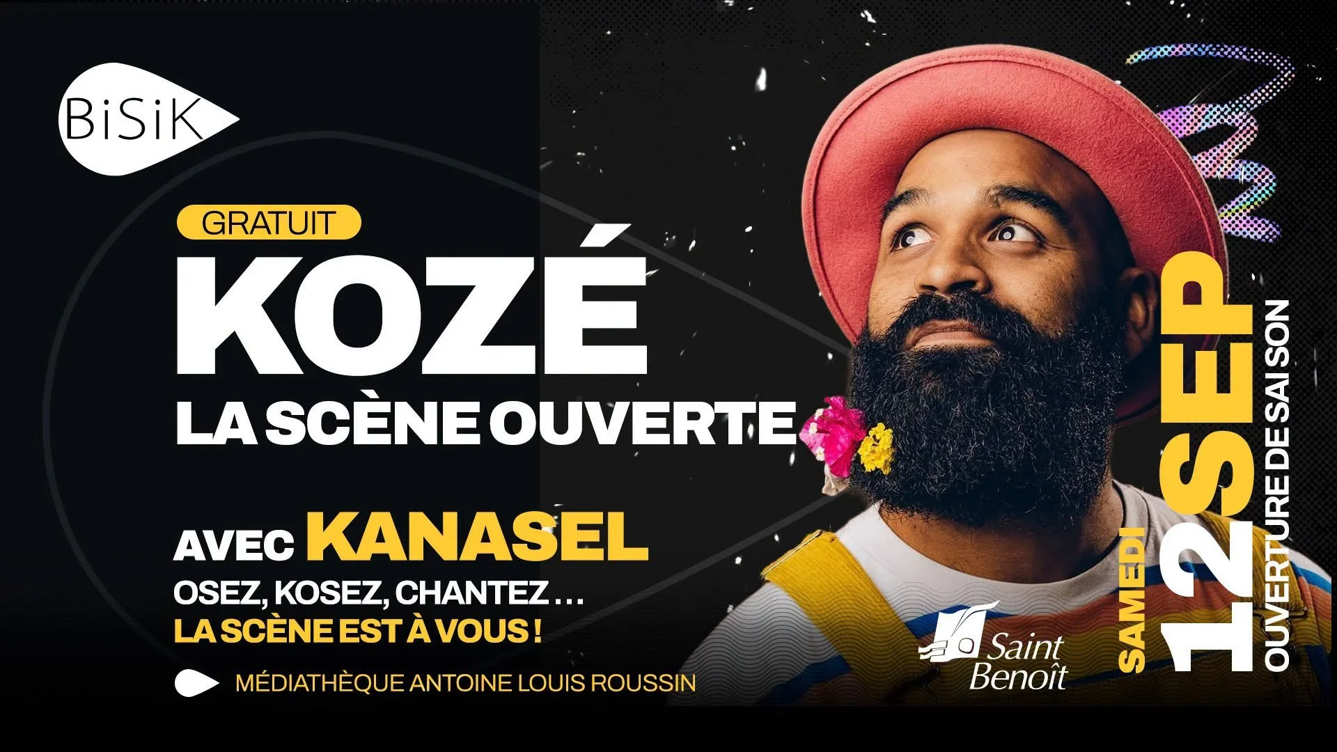 (K)OSÉ - LA SCÈNE OUVERTE / KANASEL + SIA AUGUSTINE (GRATUIT)