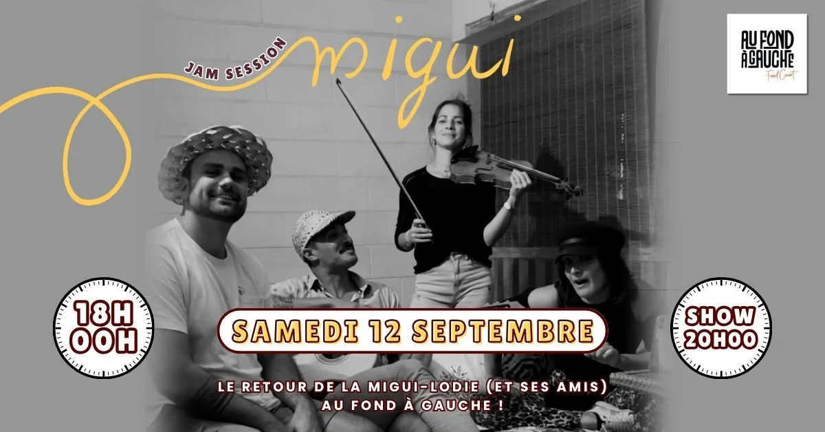JAM SESSION AVEC MIGUI (GRATUIT)