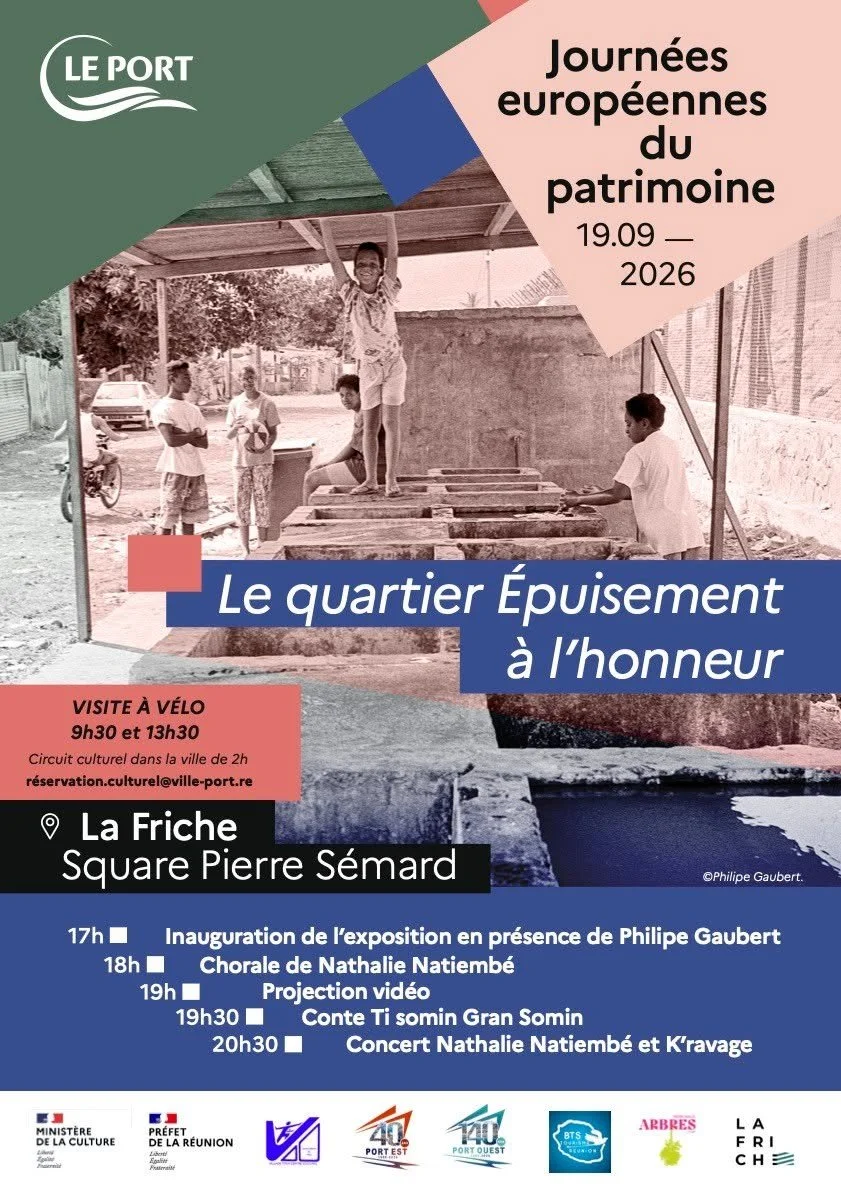 JOURNÉES DU PATRIMOINE / NATHALIE NATIEMBÉ + K*RAVAGE + TI SOMIN GRAN SOMIN (GRATUIT)