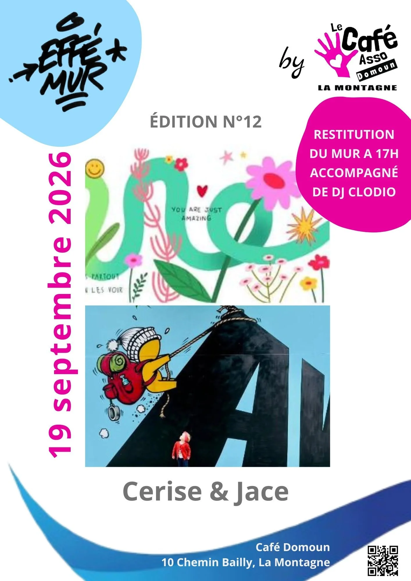 EFFÉMUR #12 / CERISE &amp; JACE + DJ CLAUDIO (GRATUIT)
