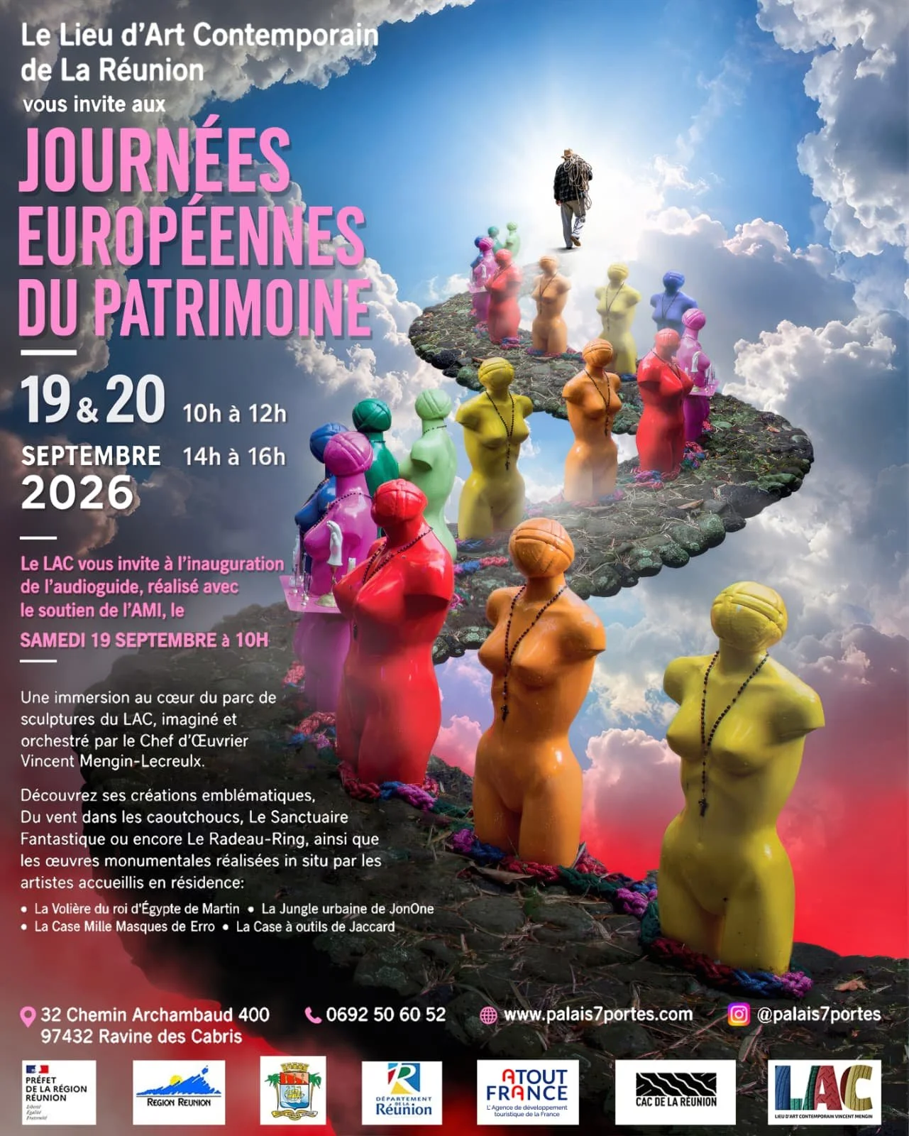 JOURNÉES EUROPÉENNES DU PATRIMOINE / VISITE DU LIEU D'ART CONTEMPORAIN (GRATUIT)