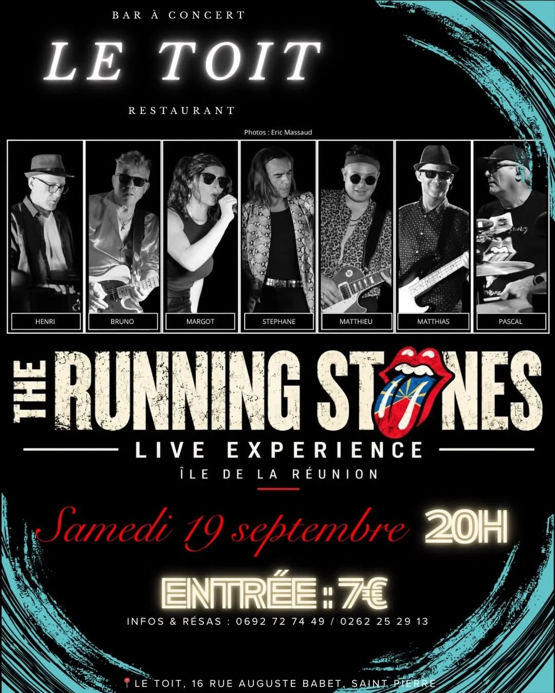 TRIBUTE BAND / THE RUNNING STONES (7€)