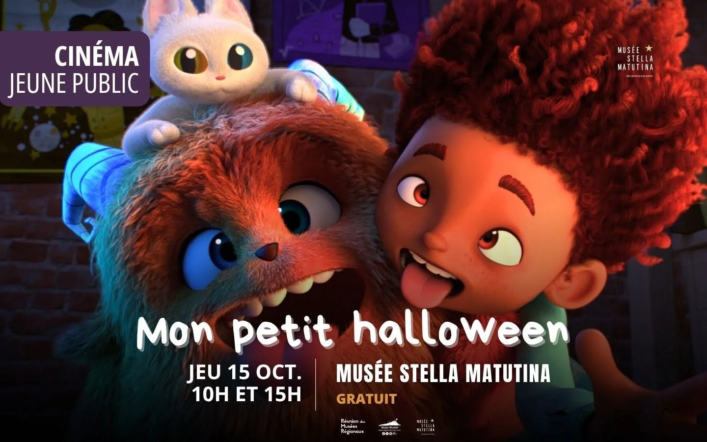 CINÉ JEUNE PUBLIC / MON PETIT HALLOWEEN (GRATUIT DANS LA LIMITE DES PLACES DISPONIBLES)