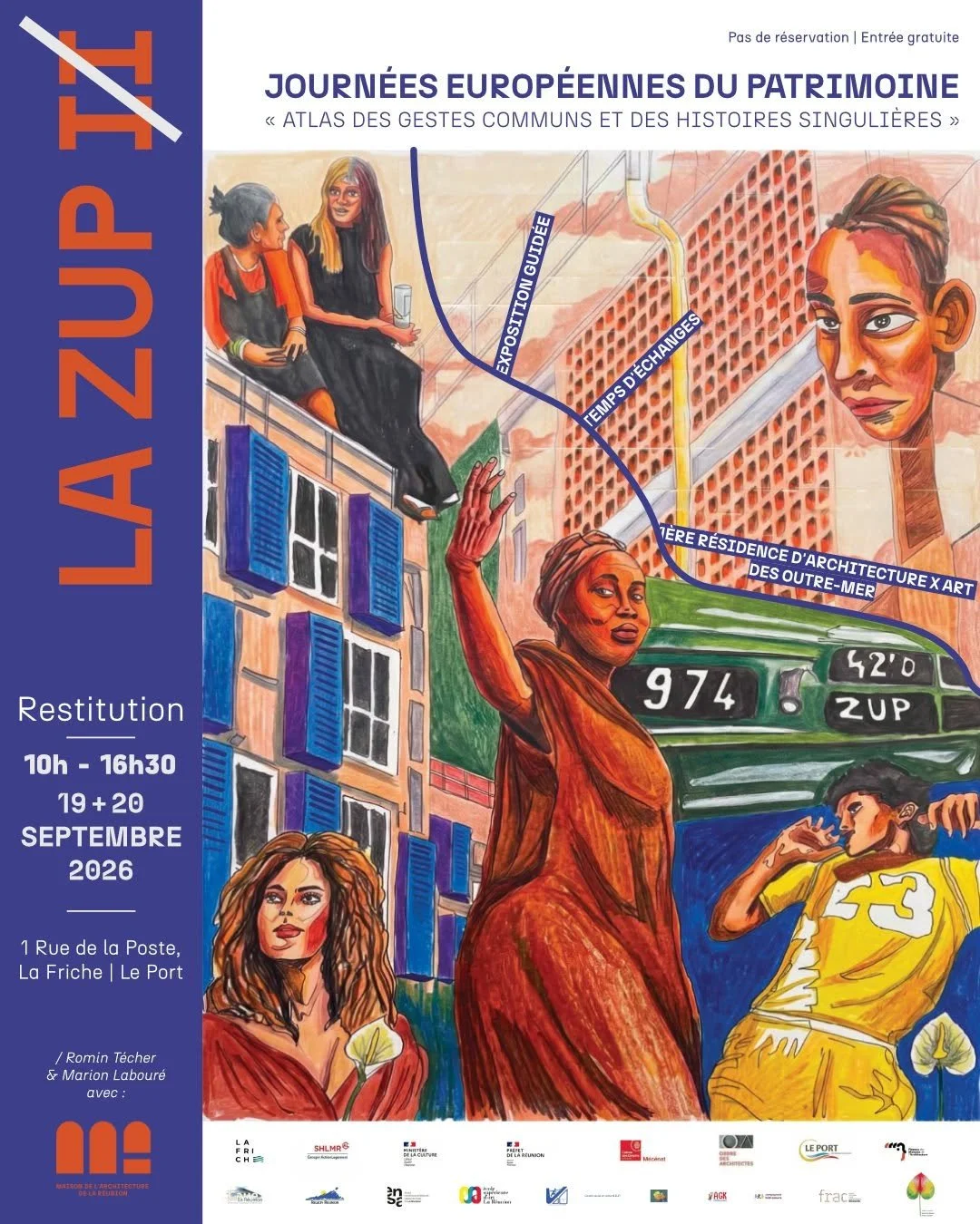 JOURNÉES EUROPÉENNES DU PATRIMOINE / RESTITUTION « LA ZUP II » (GRATUIT)