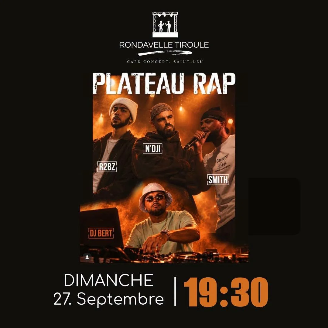 PLATEAU RAP / N'DJI + R2BZ + SMITH (GRATUIT)