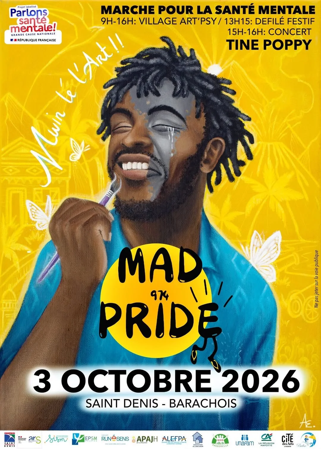 MAD PRIDE 974 /TINE POPPY (GRATUIT)