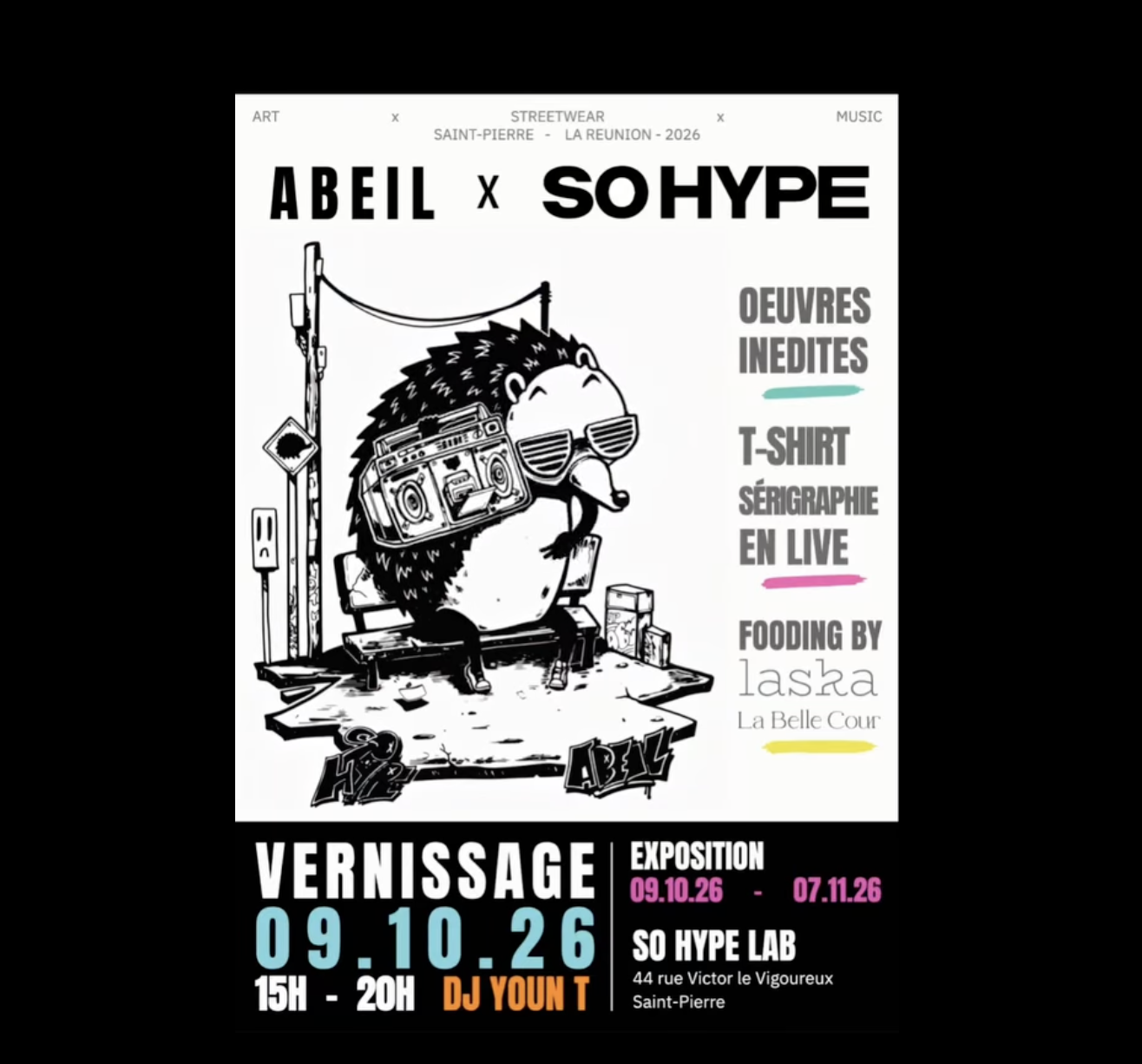 VERNISSAGE / ABEIL X SO HYPE (GRATUIT)
