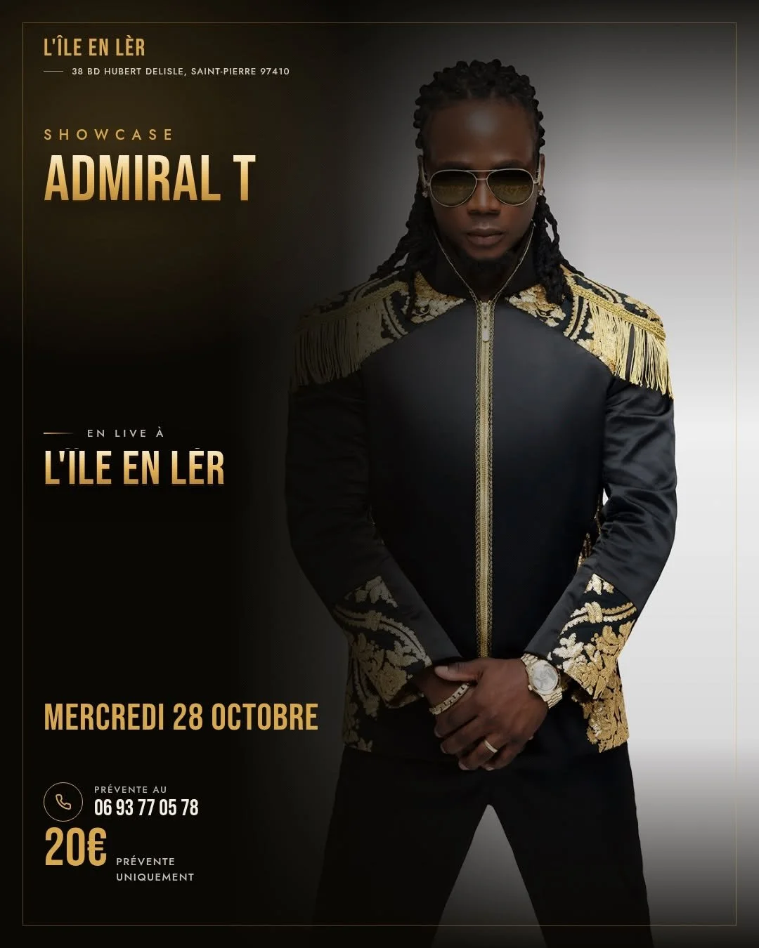 REGGAE DANCEHALL GWOKA / ADMIRAL T (20€)