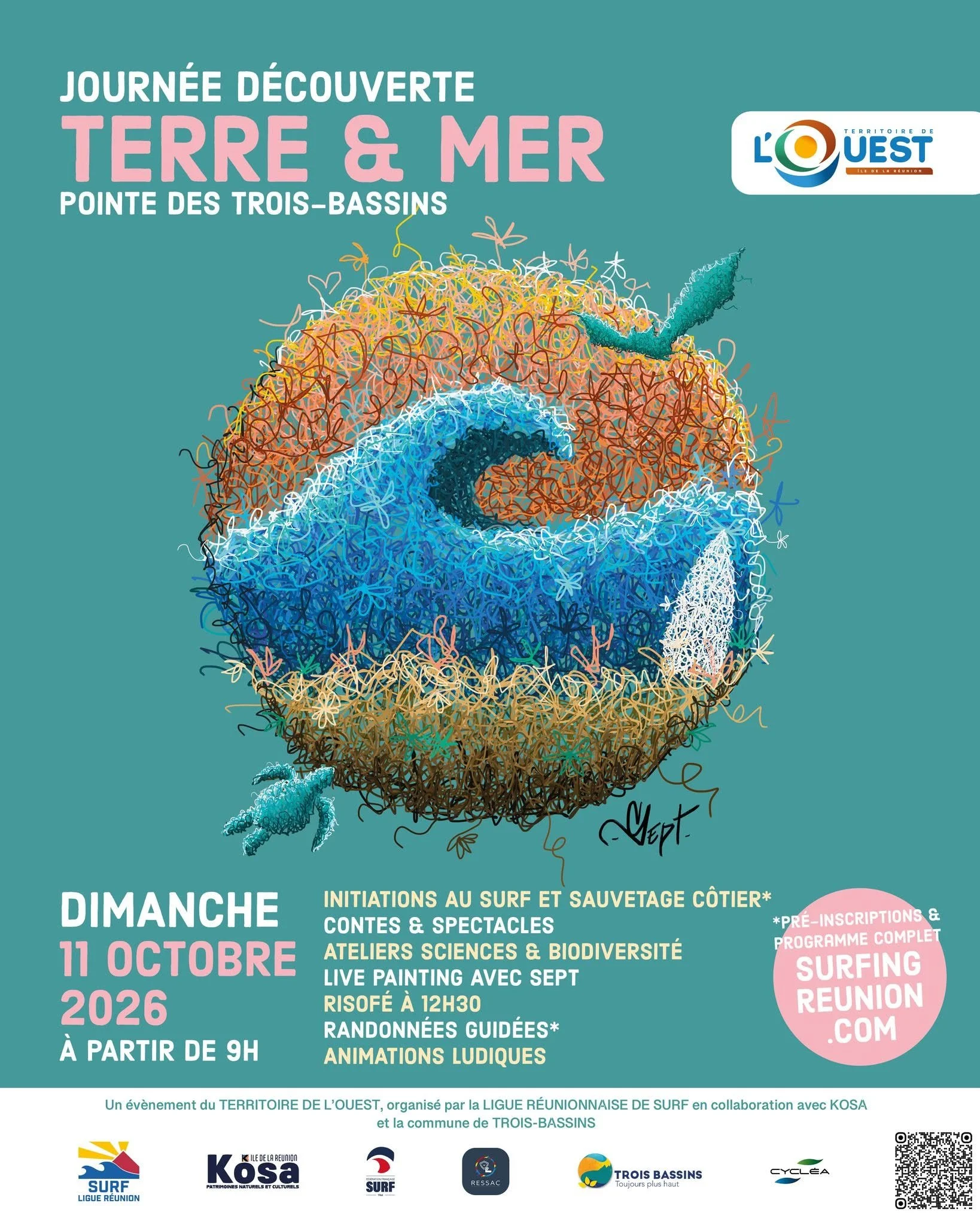 JOURNÉE TERRE &amp; MER À TROIS BASSINS (GRATUIT)