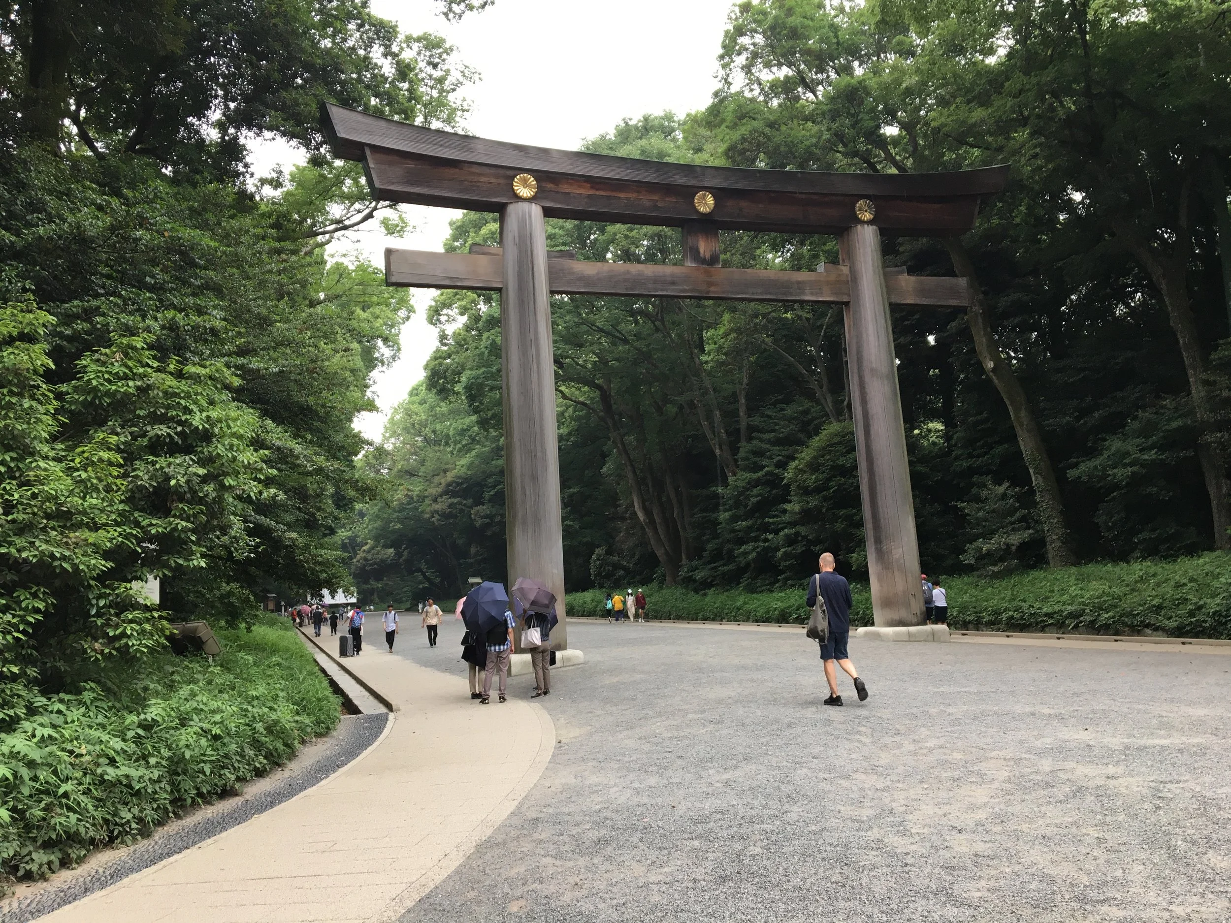 Post 55: Friday 6/7 - Meijijingu and Shinjuku Tocho Building