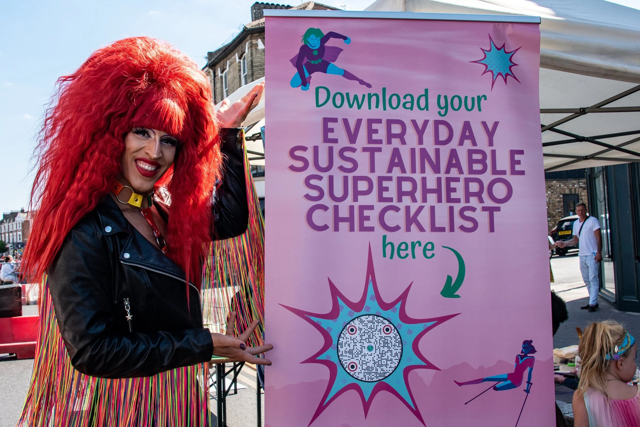 Book a Human Superhero Event