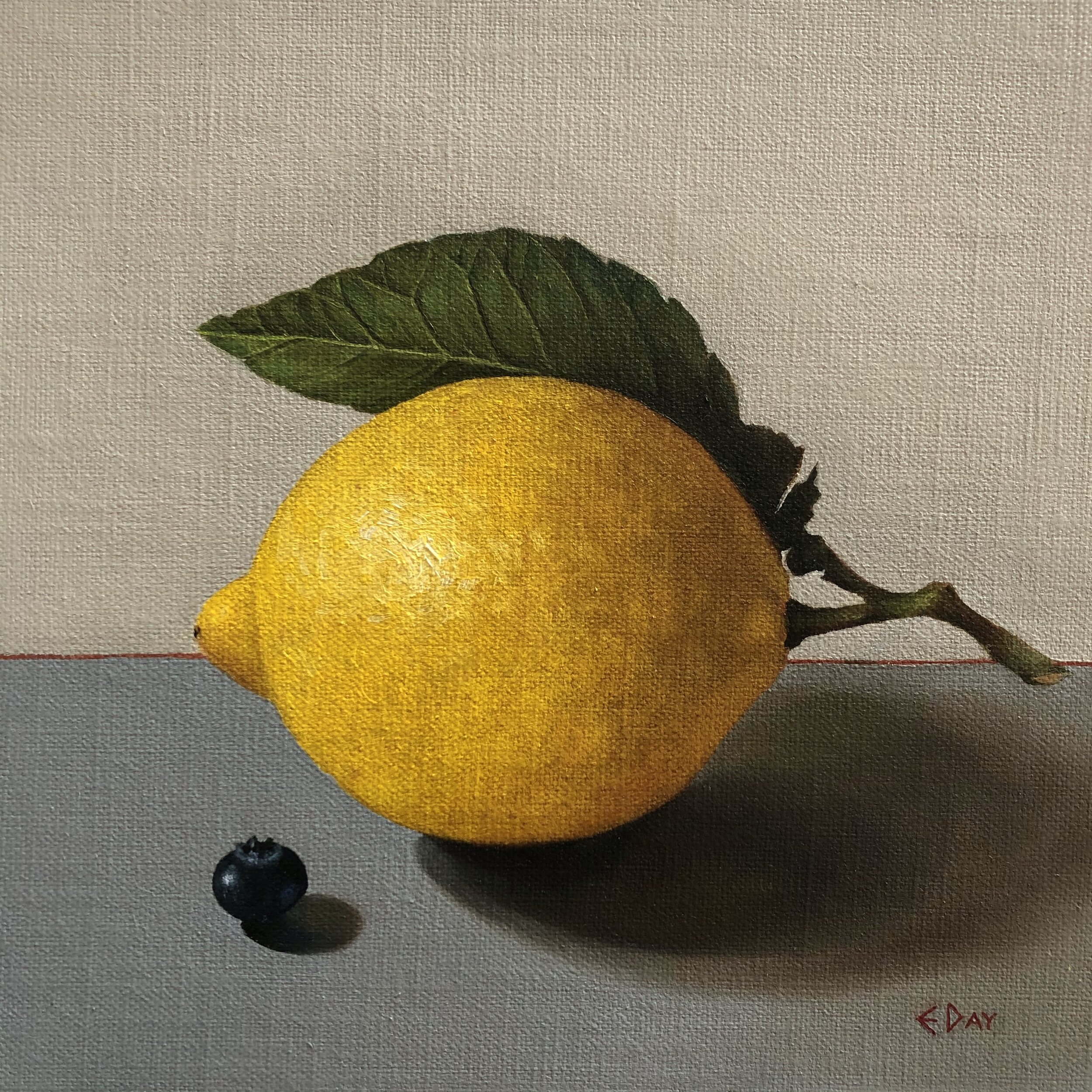 Leafy lemon with blueberry II