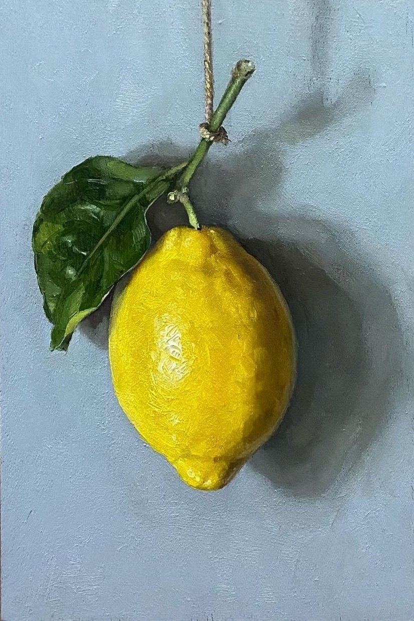 Lemon, hanging