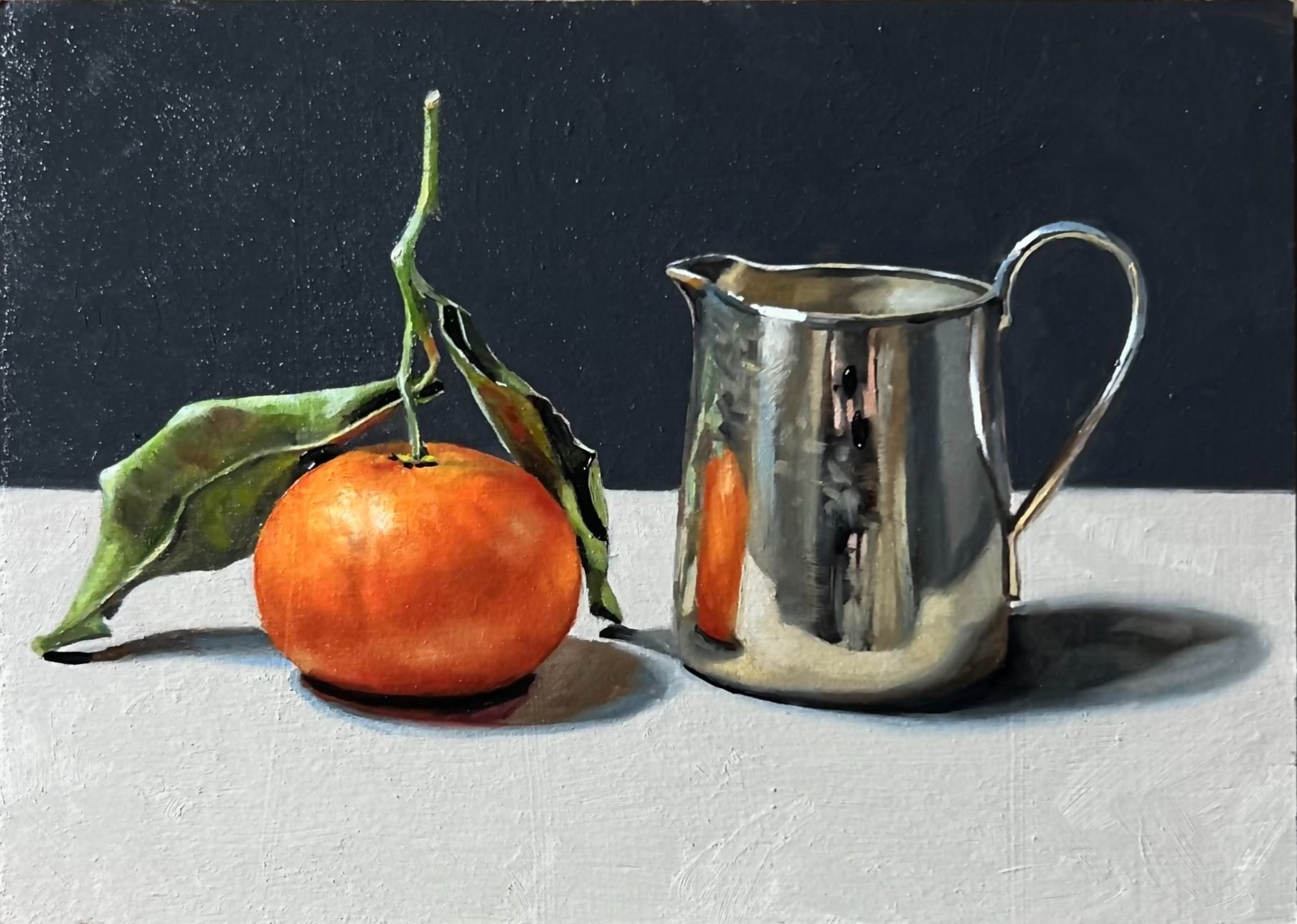 Satsuma with silver jug