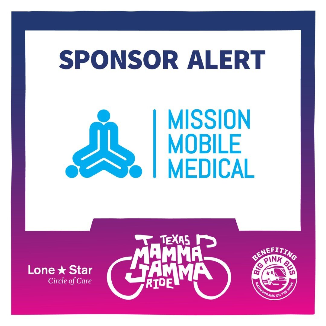 We are delighted to welcome Mission Mobile Medical as a first-time Mamma Jamma sponsor, joining us this year at the Steel level. We are grateful for your help in bringing mobile mammograms to our Central Texas neighbors who need them most.