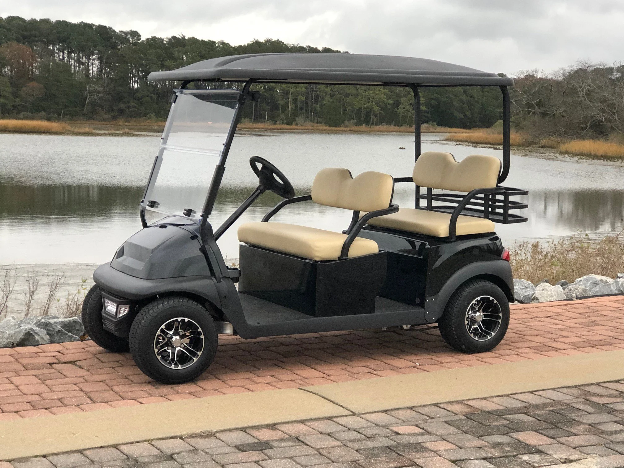 2 forward facing Club Car Precedent