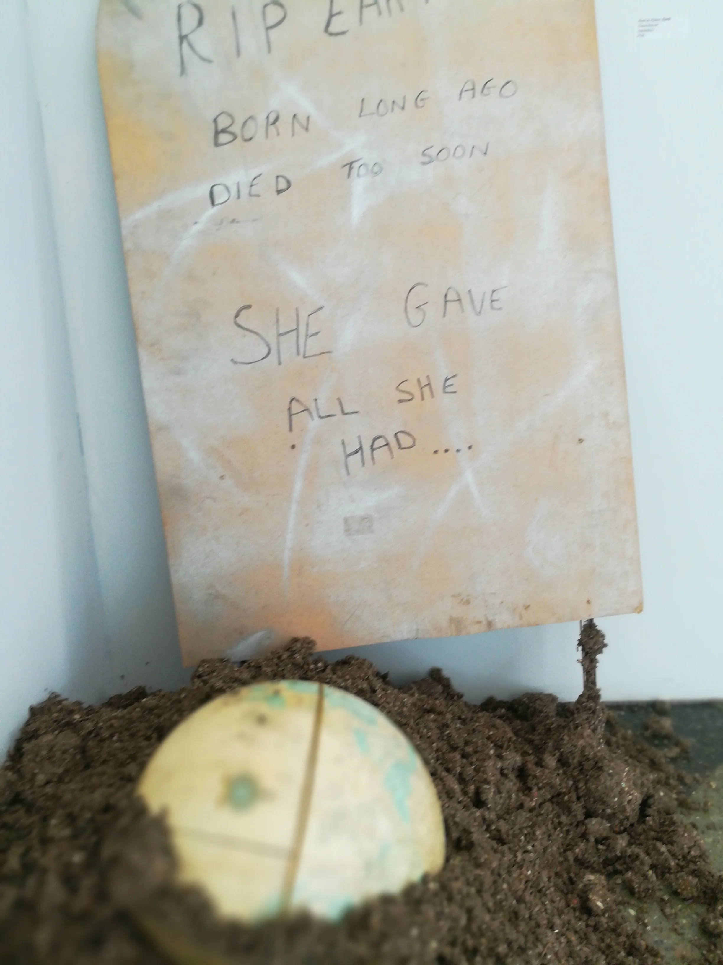 Earth rest in peace